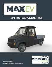 Westward MAX-EV 2022 Operator's Manual