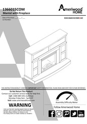 Ameriwood HOME 1366015COM Manual