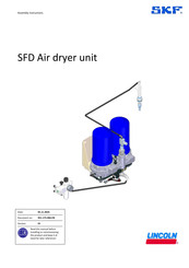 Lincoln SKF SFD Assembly Instructions Manual
