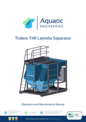Aquatic Trident T4R Operation And Maintenance Manual