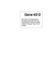 Aaeon Gene-4312 Manual