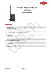 COWMANAGER WIB2000 User Manual