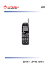 Motorola g520 Service Manual