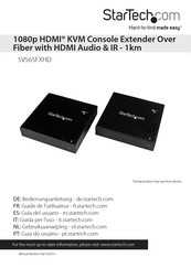 StarTech.com SV565FXHD User Manual