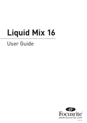 Focusrite Liquid Mix 16 User Manual