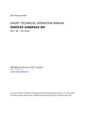 SKF SIMPLEX AIRSPACE SM Operation Manual