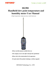 HENGKO HG981 User Manual
