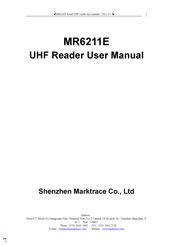 Marktrace MR6211E User Manual