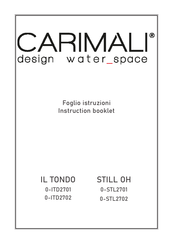 Carimali 0-ITD2702 Instruction Booklet