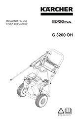 Kärcher G 3200 OH Manual