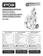 Ryobi RY141920 Operator's Manual