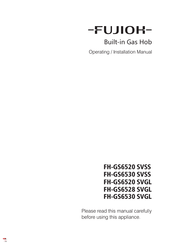 Fujioh FH-GS6530 SVGL Installation Manual