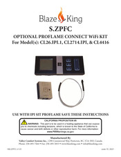 Blaze King S.ZPFC Manual