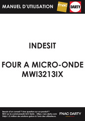 Indesit MWI3213IX Manual