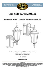 HAMPTON BAY SP-4128 Use And Care Manual