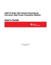 Texas Instruments LM5175 User Manual
