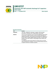 NXP Semiconductors GreenChip TEA1708T User Manual