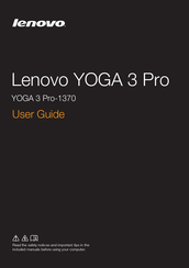 Lenovo YOGA 3 Pro User Manual