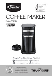 PowerPac PPCM361 Manual