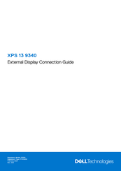 Dell XPS 13 9340 Connection Manual