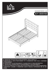 HOMCOM 831-805V00 Manual