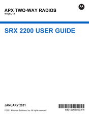Motorola SRX 2200 1.5 User Manual