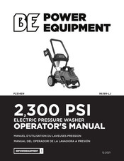 BE Power Equipment P2314EN Operator's Manual