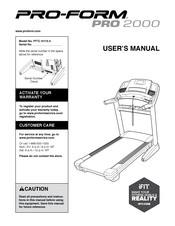 ICON Health & Fitness PFTL13113.3 User Manual