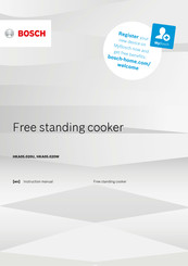 Bosch HKA05 020W Series Instruction Manual