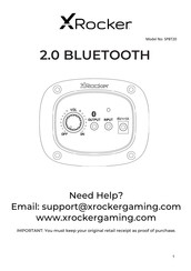 X Rocker SPBT20 Instructions Manual