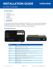 outdoorlink SmartLink SL-2-DC-002 Installation Manual