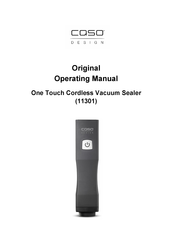 CASO DESIGN One Touch Original Operating Manual