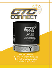 CTC Union ConnectSens WS100 Series Installation Manual