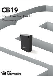 TMT Automation CB19 User Manual