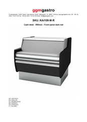 Ggm Gastro KAI109-M-R Manual