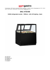 GGM gastro KTG100 Manual