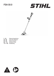 Stihl FSA 50 Instruction Manual