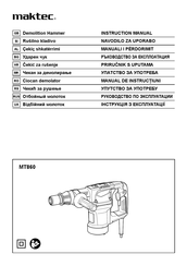 Maktec MT860 Instruction Manual