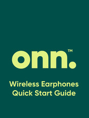 Onn 100016495 Quick Start Manual