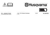 Husqvarna 40-USB150X Operator's Manual