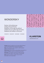 Klarstein WONDERSKY Instruction Manual