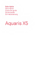 bq Aquaris X5 Quick Start Manual