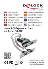 DeLOCK 90410 User Manual