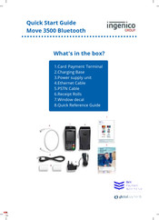 Ingenico group Move 3500 BLUETOOTH Quick Start Manual