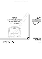 Advent ADV35 Operation Manual