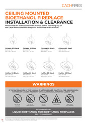 CACHFIRES BIO-40-103 Installation Manual