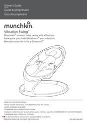 Munchkin Vibration Swing Owner's Manual