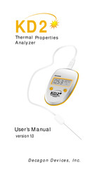 Decagon Devices KD2 User Manual