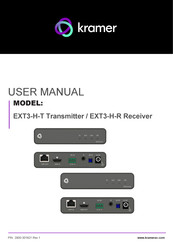 Kramer EXT3-H-R User Manual