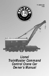 Lionel TrainMaster Command Control Crane Car Owner's Manual